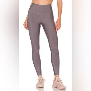 ALO Yoga “Purple Dusk” Shine Leggings